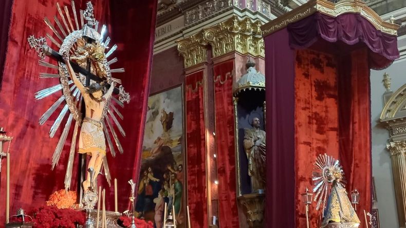 Celebración en Salta por el Señor y la Virgen del Milagro