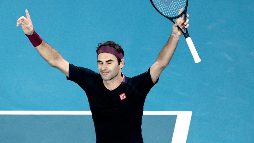 Roger Federer vuelvio a jugar y ganar. /Foto: Télam