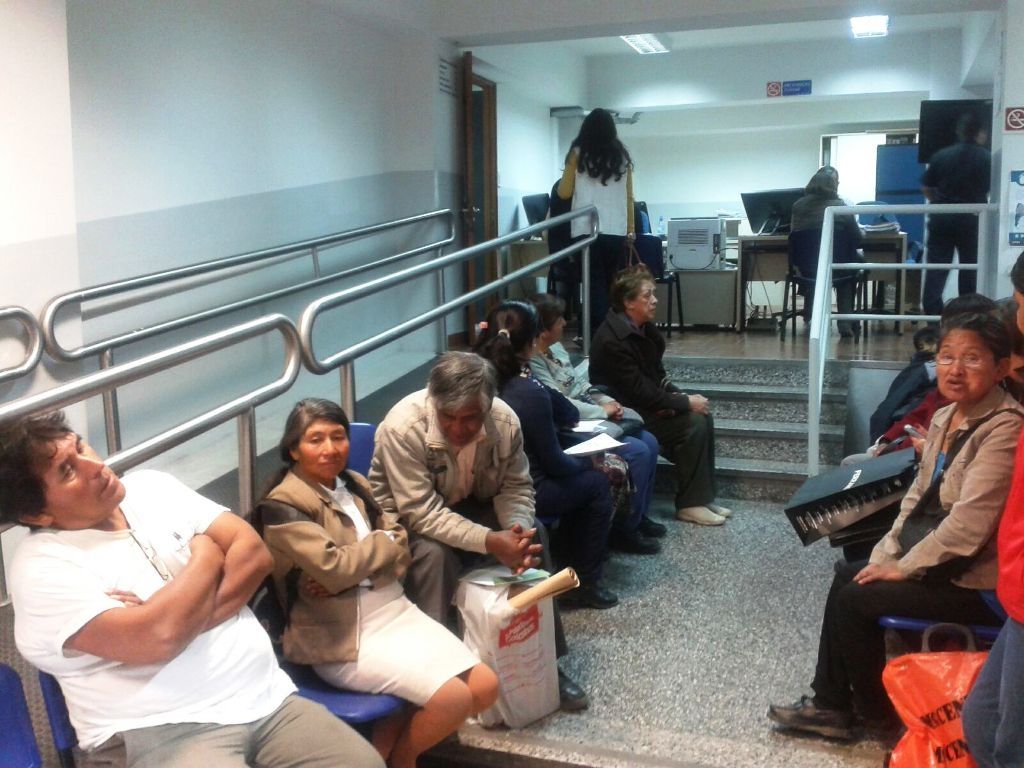 Esperando atención