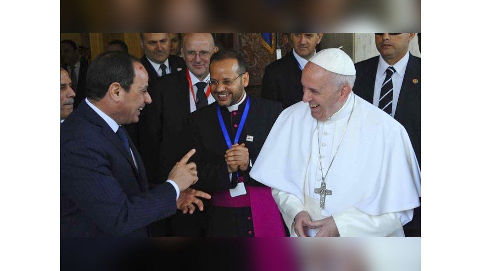 El Papa en Egipto