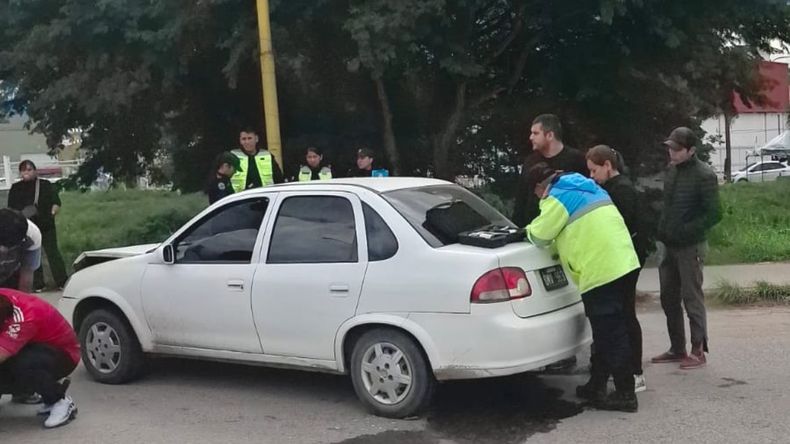 Choque en cadena en Ruta 66 casi llegando al empalme con Ruta 9 en zona sur
