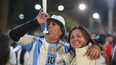 Las imágenes de los festejos de los jujeños por la clasificación de Argentina