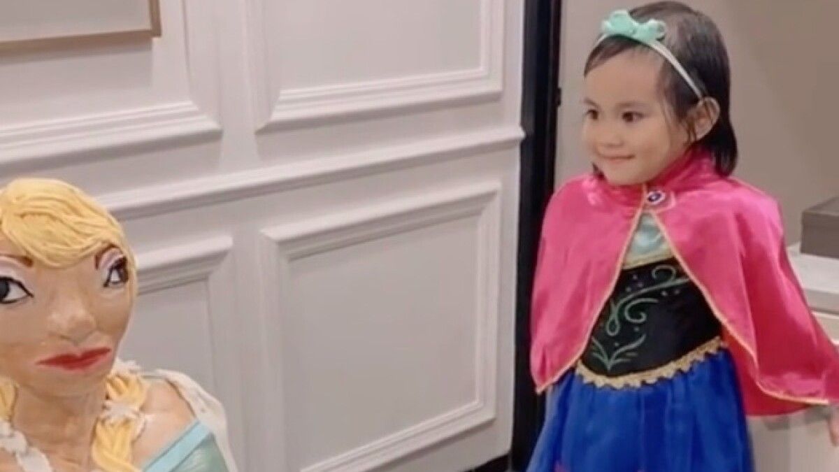 Niña recibió una torta fea de «Frozen» y su reacción se viralizó – San José  Ahora