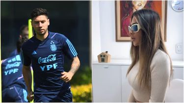 Gonzalo Montiel viajó a la Argentina desde España para presentarse este martes a la mañana en La Matanza.