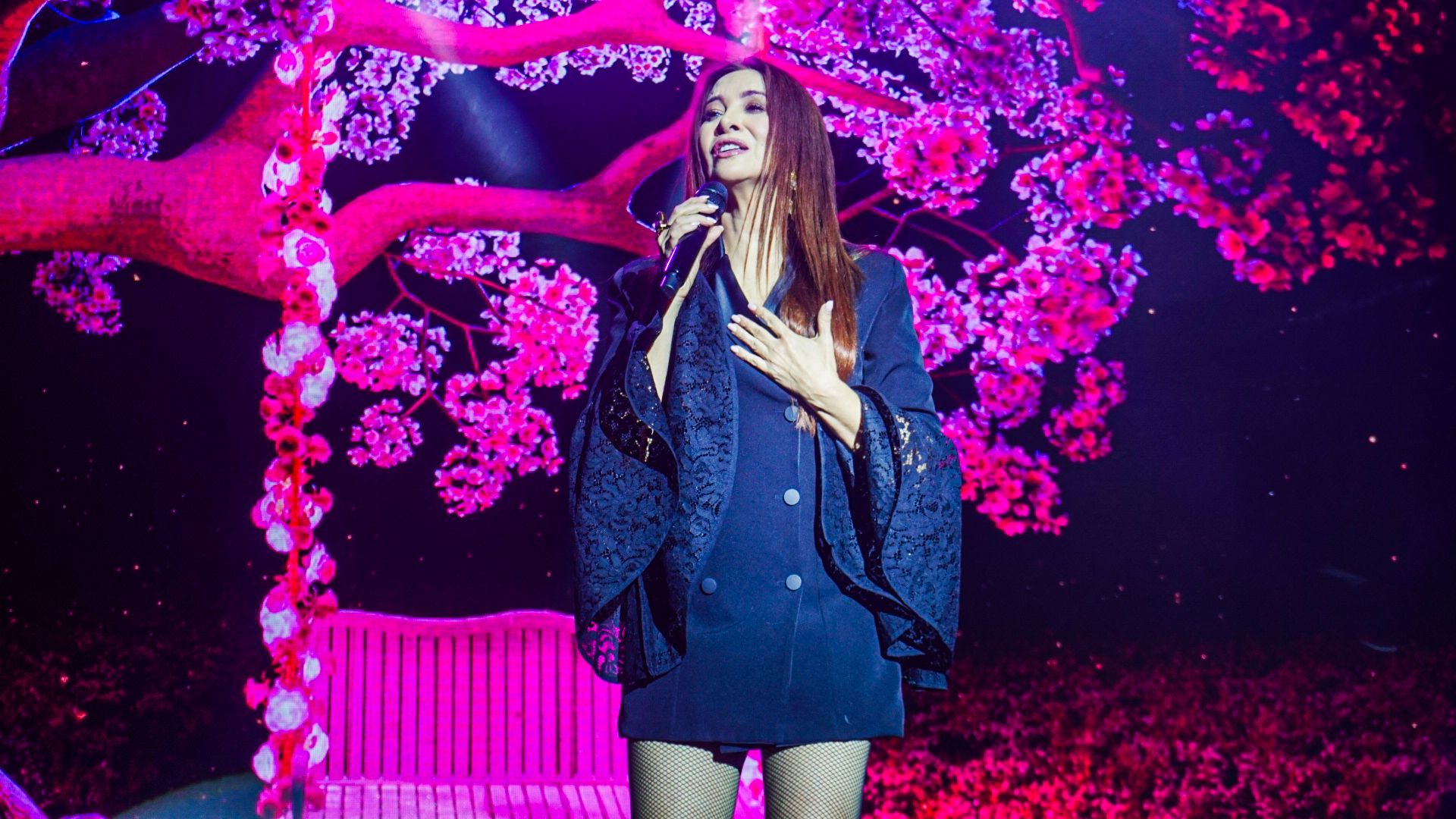 Myriam Hernández brilló con su show en Jujuy.