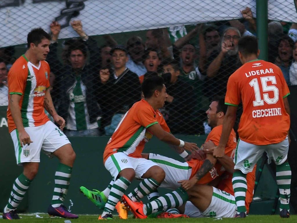 Banfield festeja la victoria