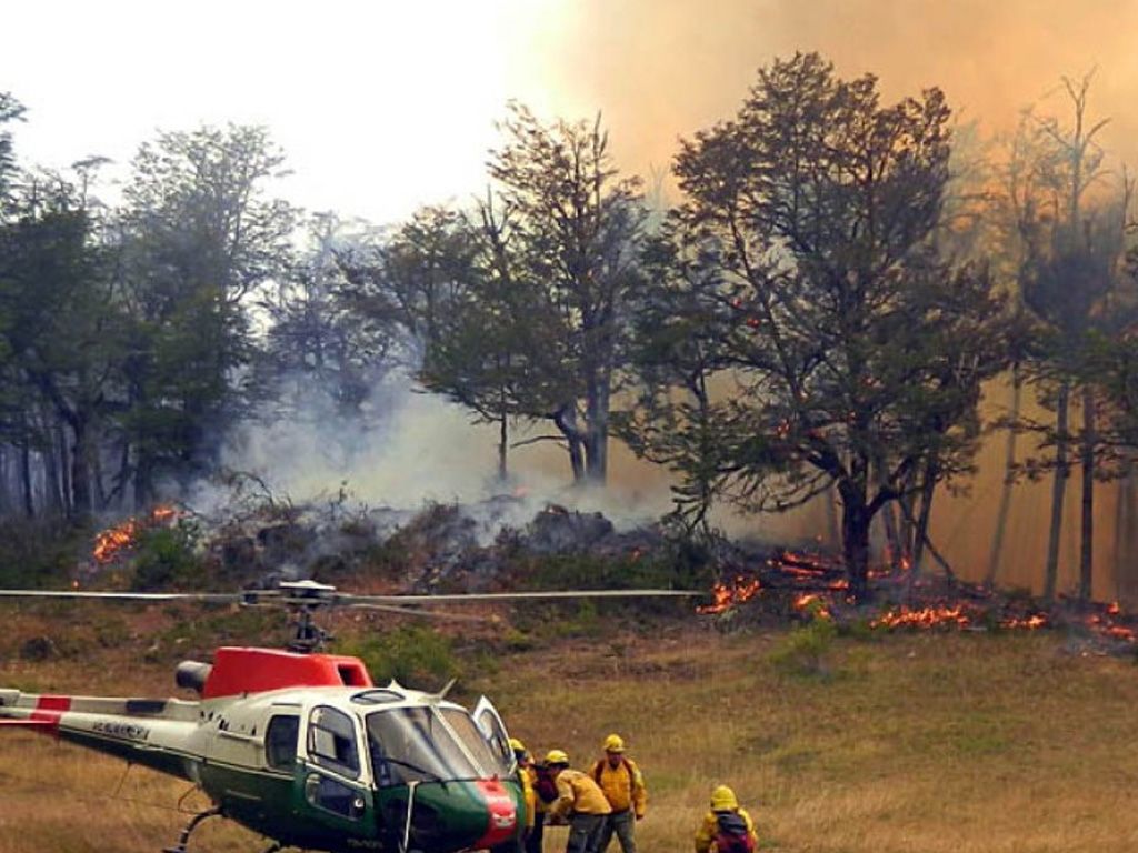 Incendios en la Cordillera