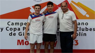 Santiago Ferrari finalista en el Panamericano de Trampolín