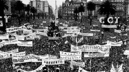 El Día de la Lealtad es celebrado cada 17 de octubre.