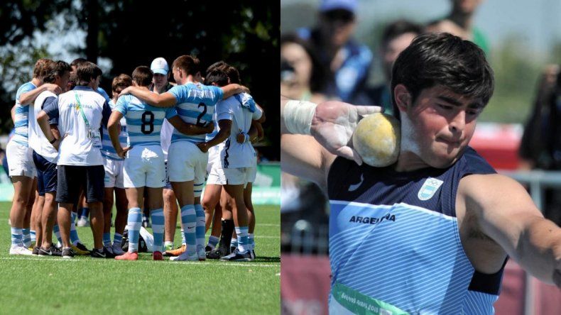 Lanzamiento de bala y rugby de oro: Sasia y los Pumitas, los ganadores