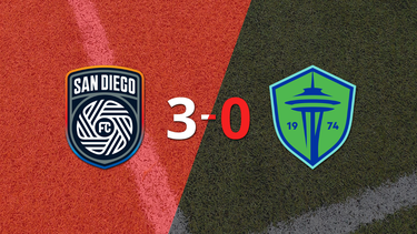 Seattle Sounders sucumbe ante San Diego FC en una goleada 3-0