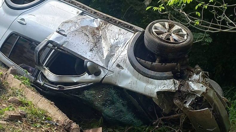 Siniestro en Ruta 34 de Monterrico