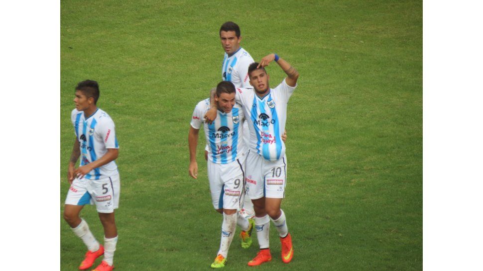 Festejo de Gimnasia de Jujuy
