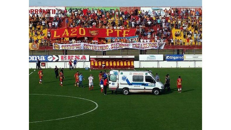 Atención a Crístian Gómez