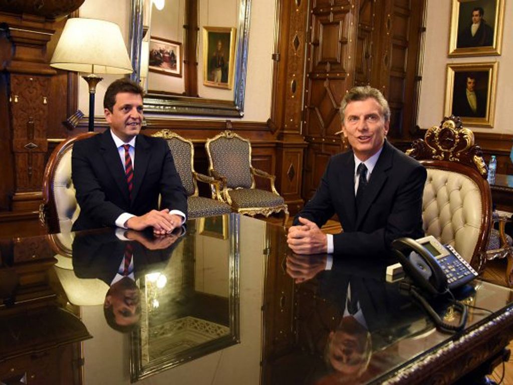 Macri y Massa en la Casa Rosada