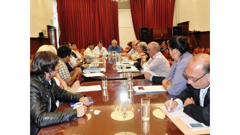 Reunión en la Legislatura