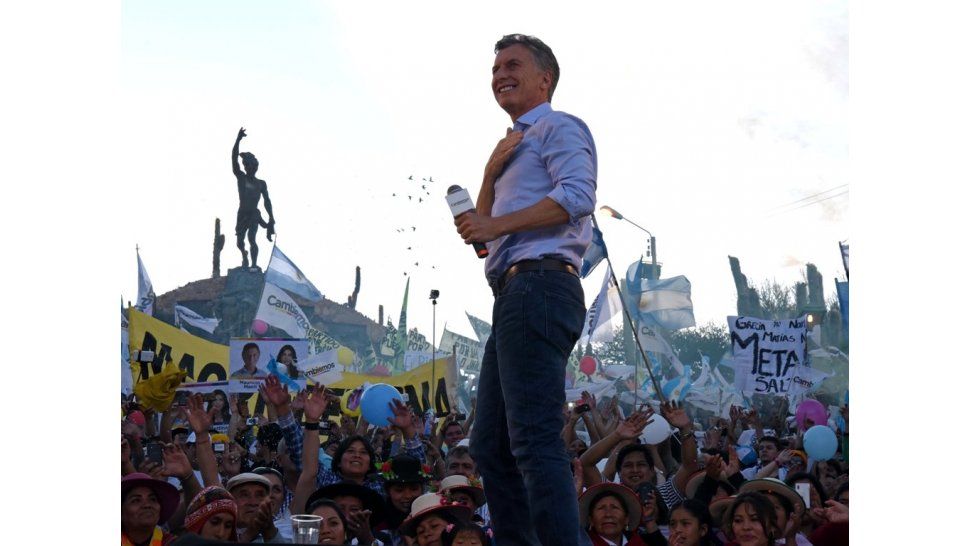 Macri en Humahuaca