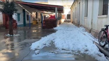 Fuerte temporal en Abra Pampa: suspendieron las clases en dos escuelas primarias