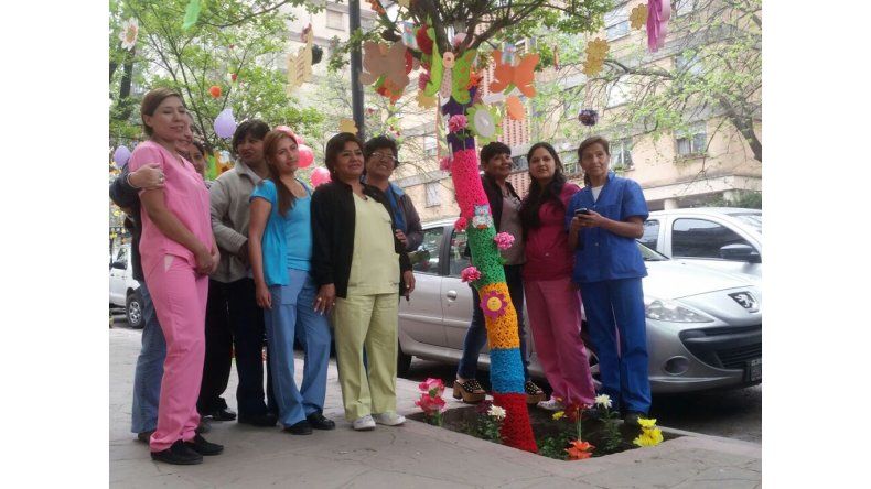 Festejo en Hospital San Roque