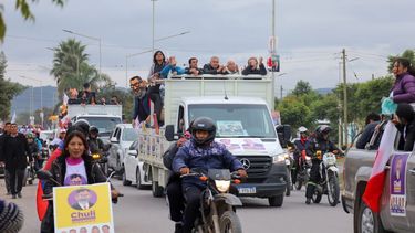 Caravana del Frente Cambia Jujuy.