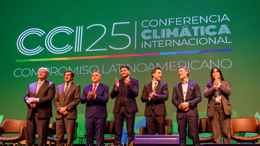 Conferencia Climática Internacional - gobernador Carlos Sadir