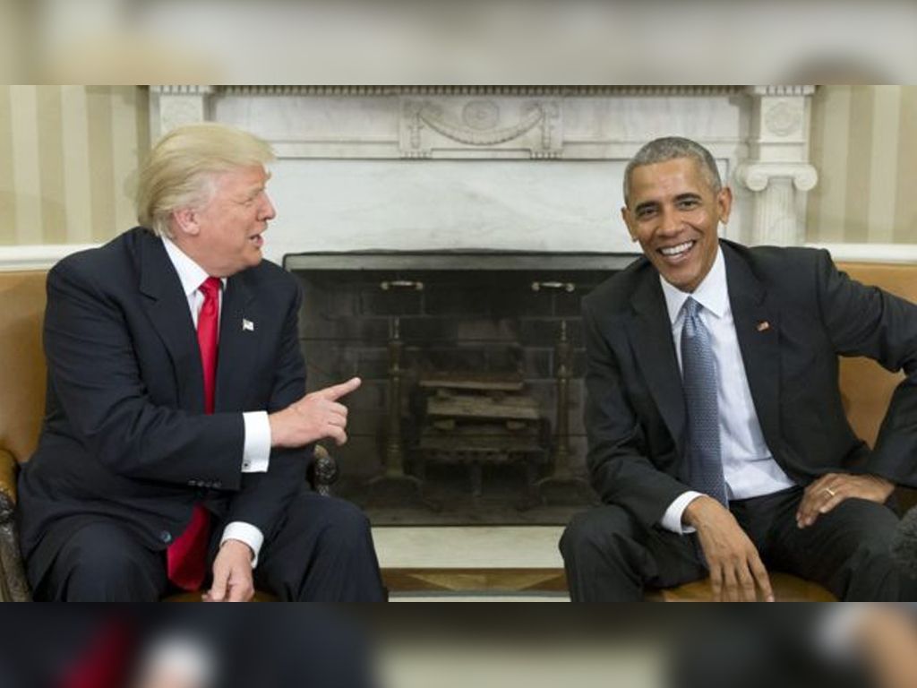 Trump y Obama