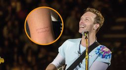 Chris Martin se hizo un tatuaje 100% argentino y sus fans enloquecieron.&nbsp;