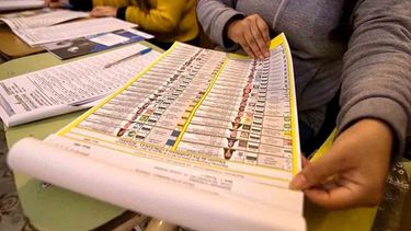 Boleta Única de Papel (Foto ilustrativa)