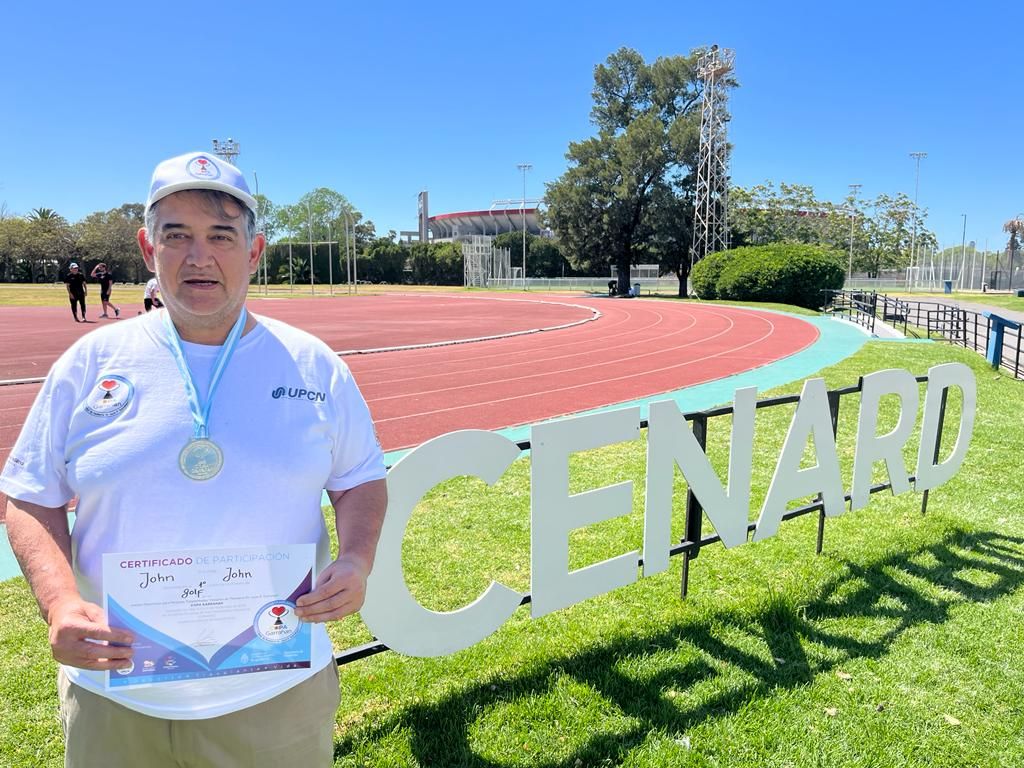un jujeno en el mundial de personas trasplantadas