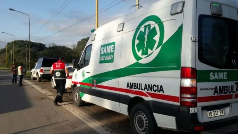 Unidades de apoyo del SAME 107 se encuentran en Volc&aacute;n esperando que finalice el Martes de Chaya en el marco del Carnaval 2025