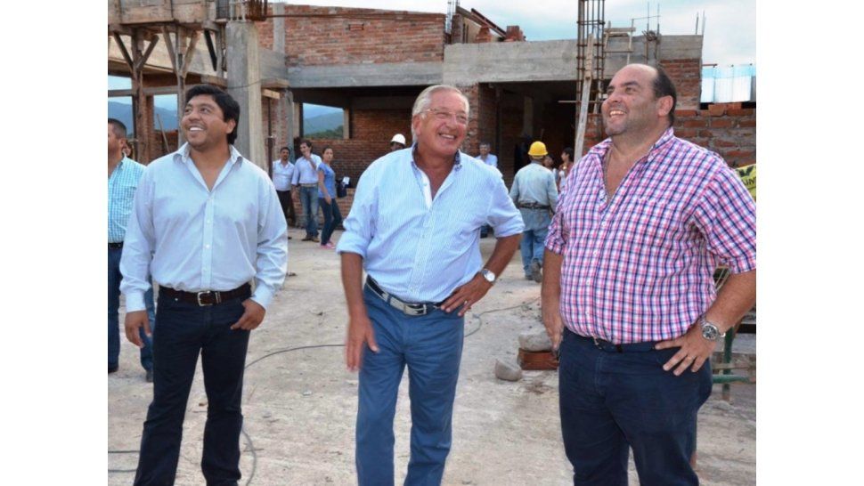 Recorriendo las obras
