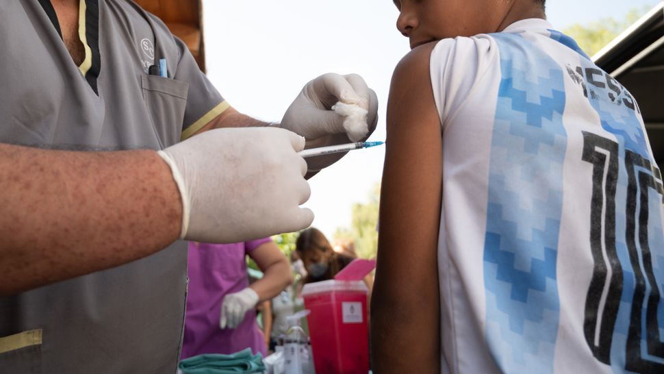 Campaña "Messirve la dosis": 39 mil niños deben vacunarse