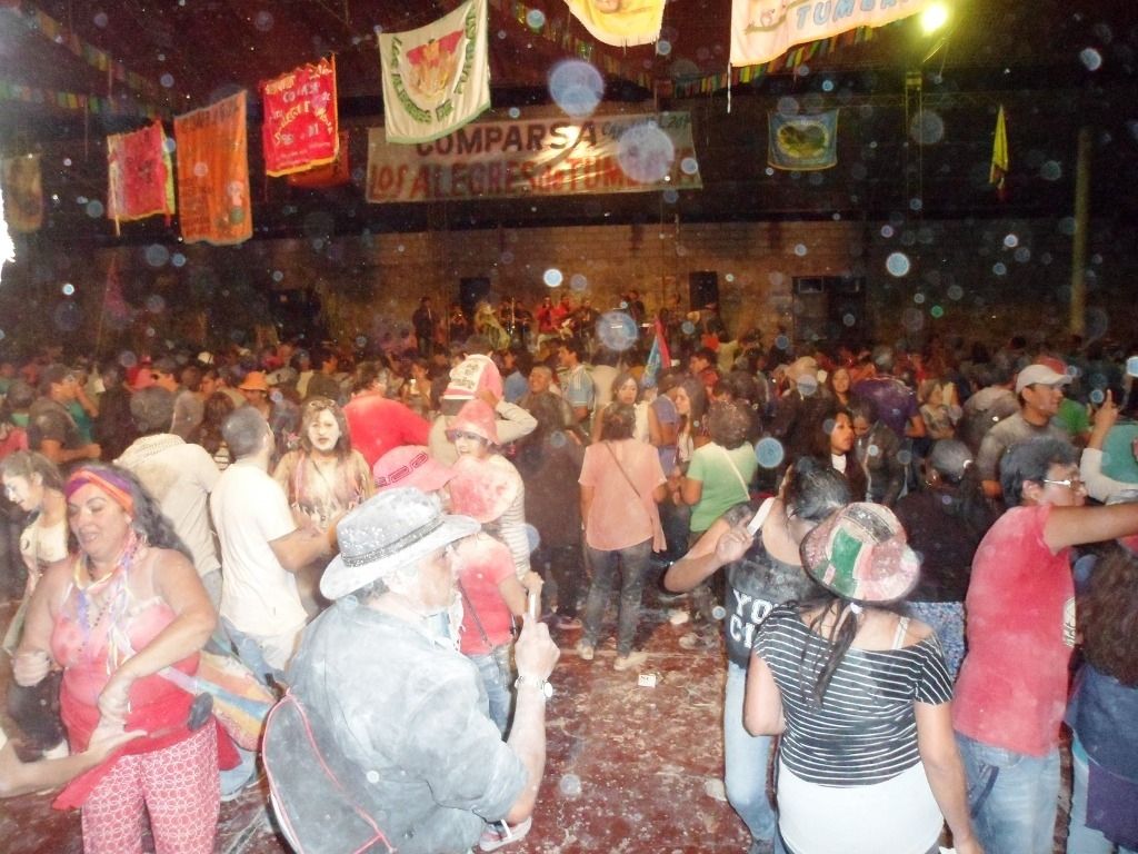 Baile en tinglado municipal