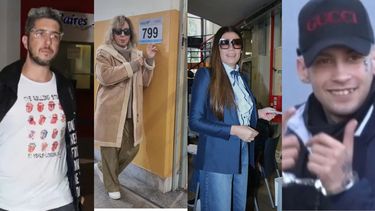 Los famosos emitieron su voto en las PASO 2023.