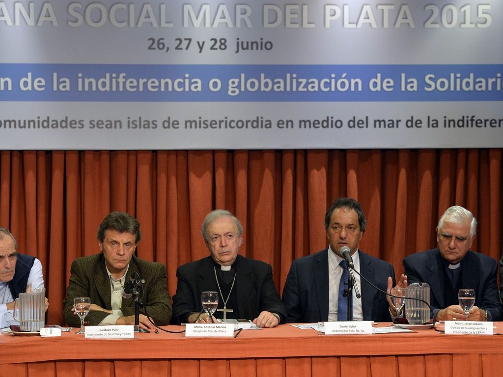 Scioli pidió escuchar al Papa