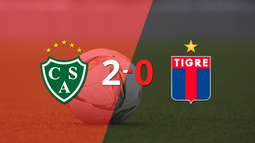Derrota de Tigre por 2-0 en su visita a Sarmiento