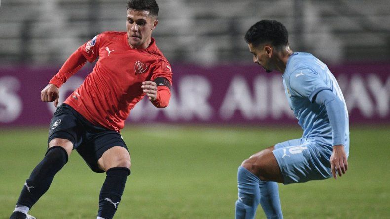 Empate agónico para Independiente en Uruguay