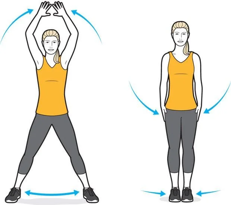 jumping jacks