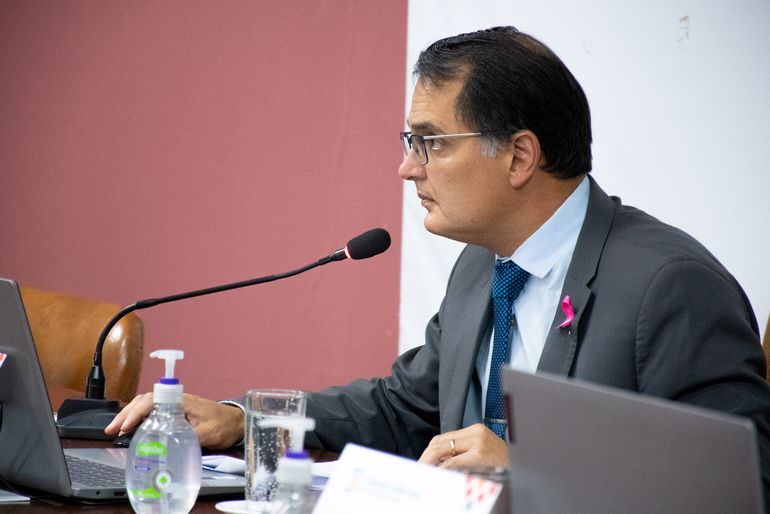 Lisandro Aguiar, presidente del Concejo Deliberante.