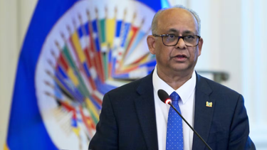 Canciller de Surinam, Albert Ramdin, secretario electo de la Organización de Estados Americanos (OEA)