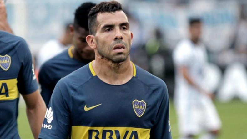 Carlos Tévez volvió a entrenar en Boca.