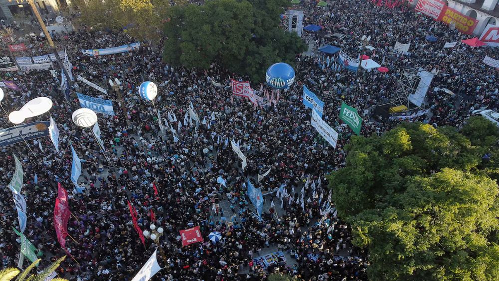 El Gobierno se expresó tras la marcha universitaria. El Gobierno se expresó tras la marcha universitaria.