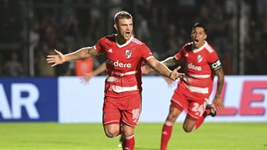 Lucas Beltrán puso el 1 a 0 para River Plate.