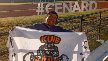Héctor Canabiri concentra con la Selección argentina de parapowerlifting en el CeNARD