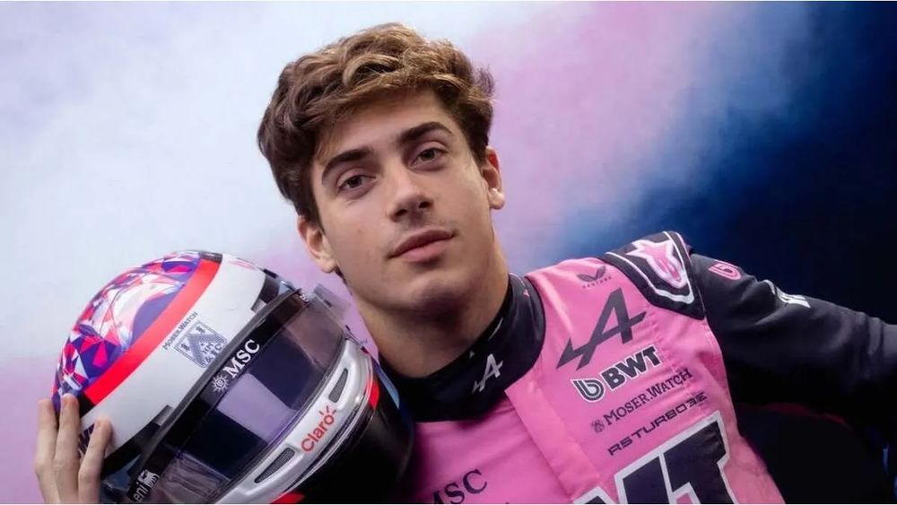 Franco Colapinto marcó el segundo mejor tiempo en un entrenamiento en el circuito de Barcelona.
