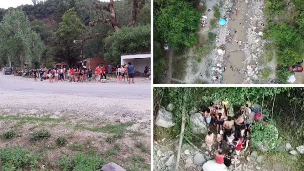 descontrol en yala: cientos de jujenos y sin distanciamiento