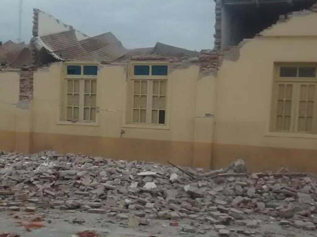 El Galpón después del sismo