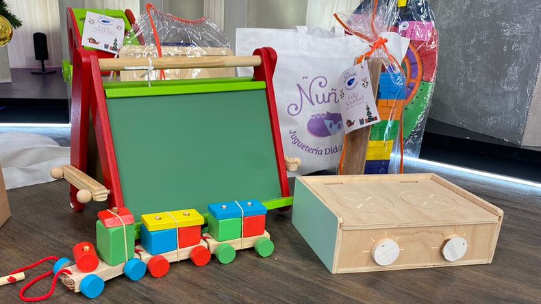 Papá Noel trajo regalos de Ñuñuri.
