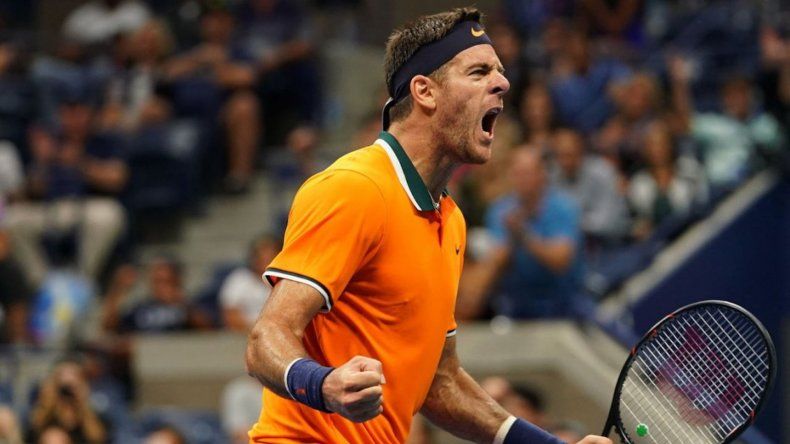 Juan Martín Del Potro ganó y avanzó a los cuartos de final del US Open
