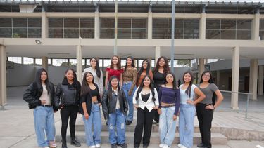 Candidatas del Colegio Secundario N° 48.